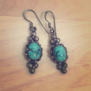 Turquoise earrings